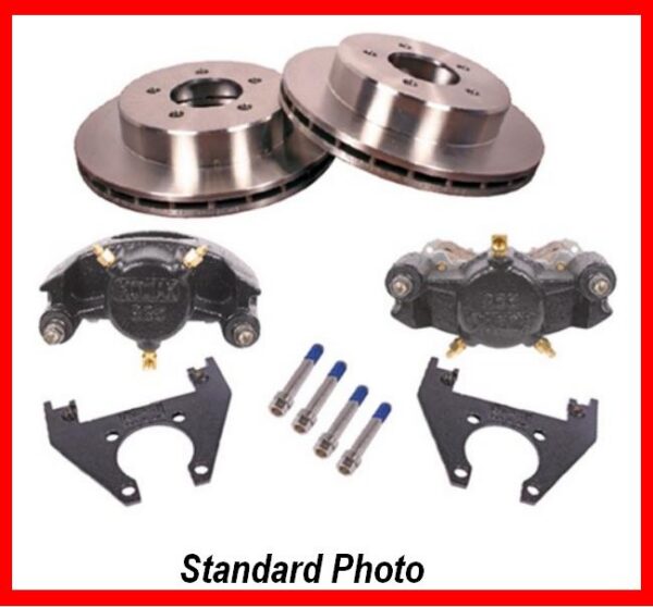 7K 865 Integral (1-piece) Hub/Rotor Disc Kit, 1 axle (machine)
